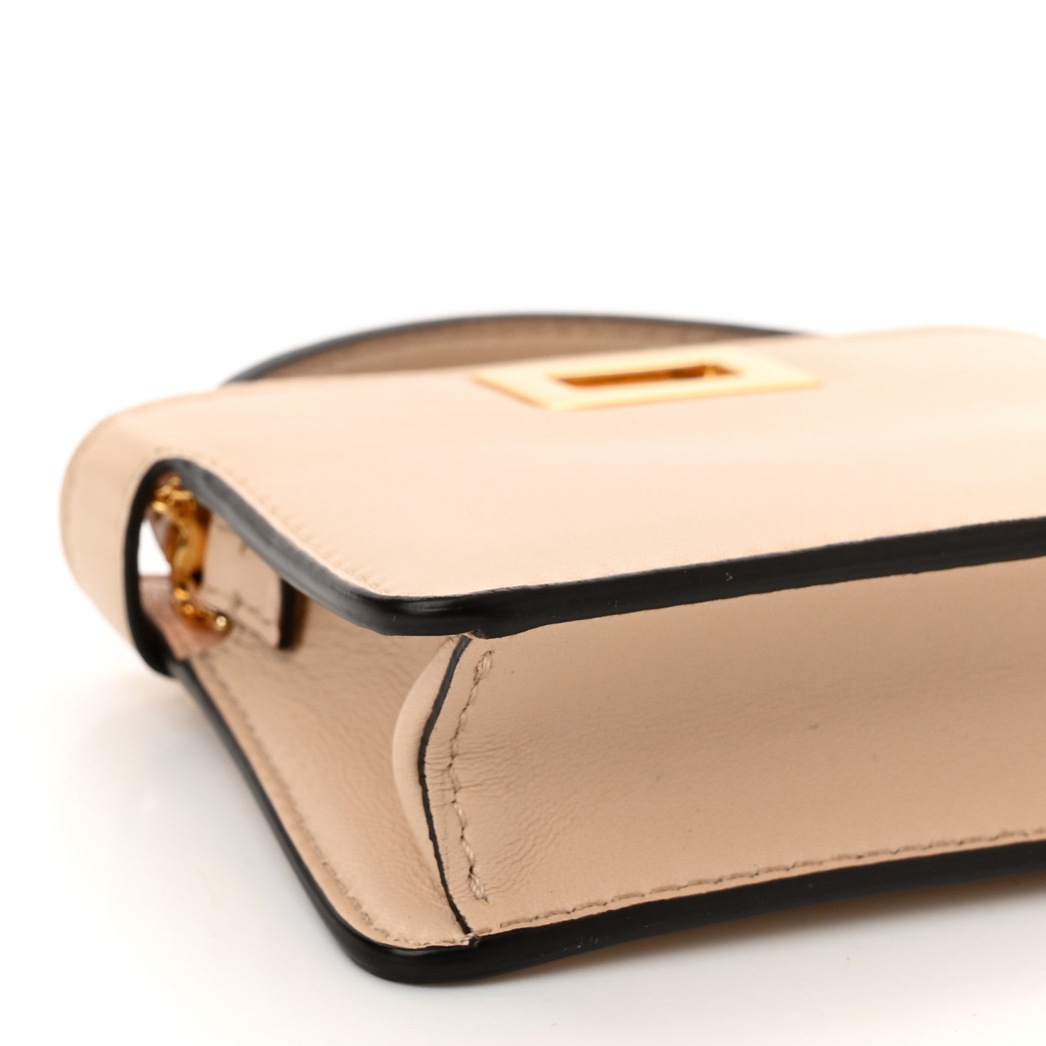 Fendi Nappa Sigma Pico Peekaboo Charm Poudre 9 of 10