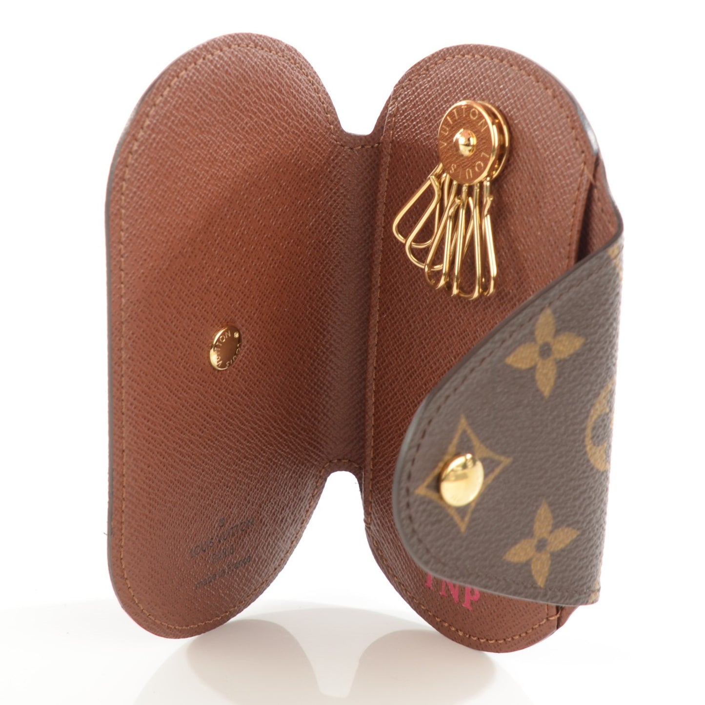 Monogram Round Key Holder GM