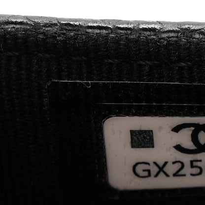 Chanel Caviar Quilted Flap Card Holder Wallet Black 8 of 10