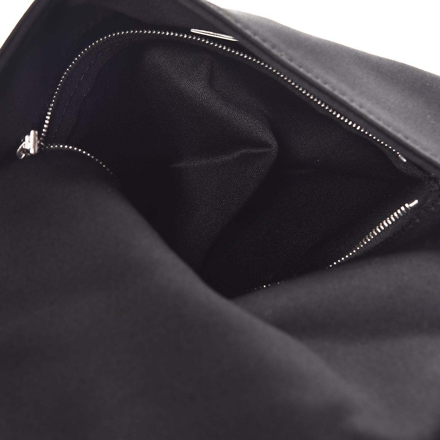 Fendi Nylon Baguette Bag Black 7 of 9