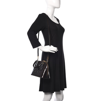 Louis Vuitton Vernis Alma BB Amarante 2 of 11