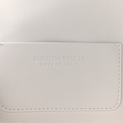 Bottega Veneta Lambskin Small Beak Triangle Flap Shoulder Bag Chalk 6 of 10