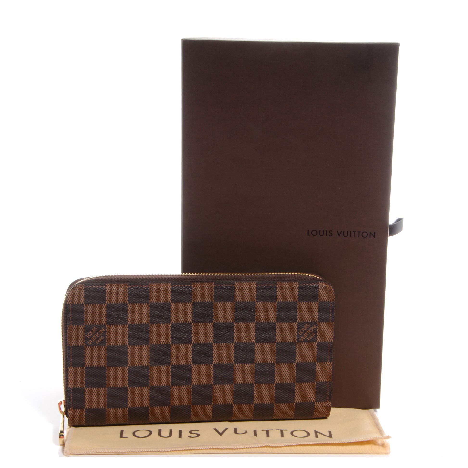 Louis Vuitton Damier Ebene Zippy Organizer Wallet 5 of 8