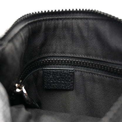 Gucci Nylon Monogram Mini Flat Messenger Bag Black 6 of 10