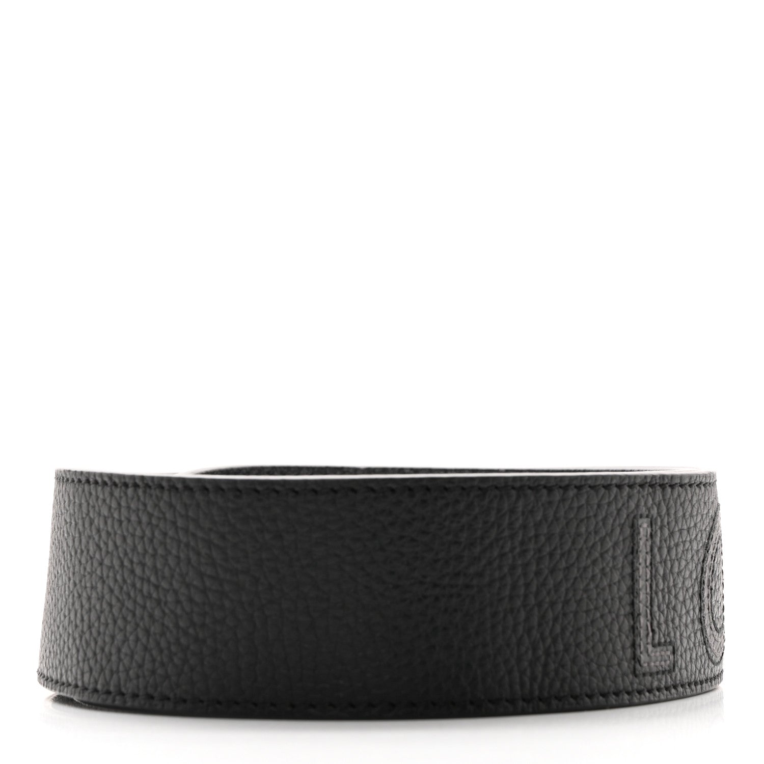 Louis Vuitton Taurillon Bandouliere Shoulder Strap Black 2 of 7