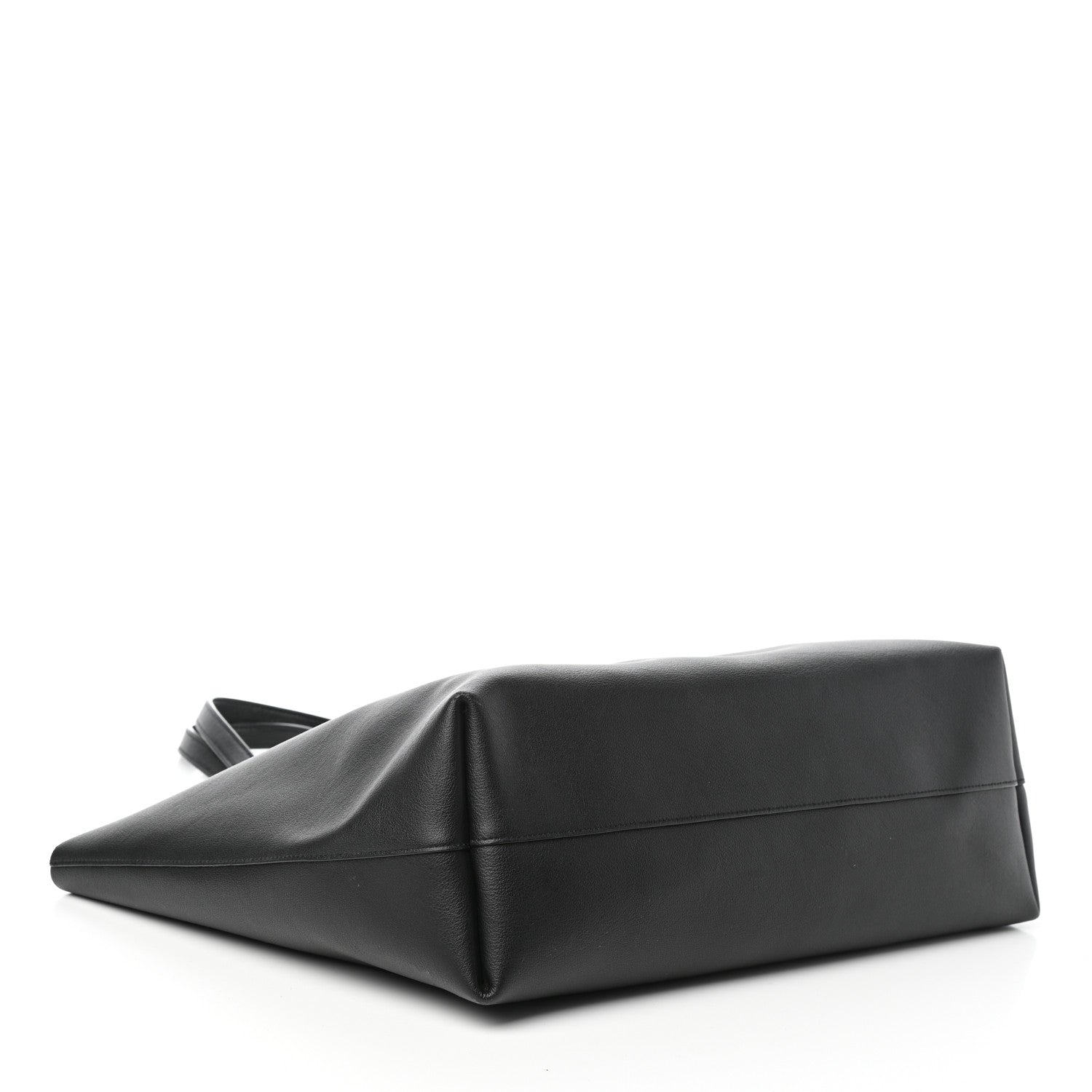 Saint Laurent Calfskin Large Shopping Tote Black 4 of 9
