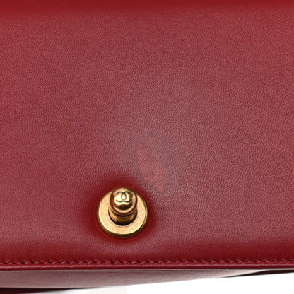 Chanel Lambskin Quilted Small Boy Flap Dark Red 11 of 12