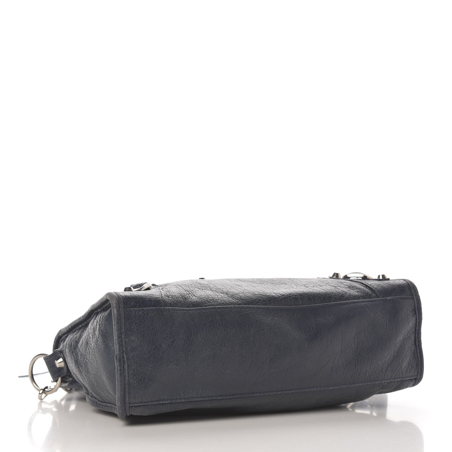 Balenciaga Agneau Classic Silver Hardware S City Bleu Obscur 4 of 12