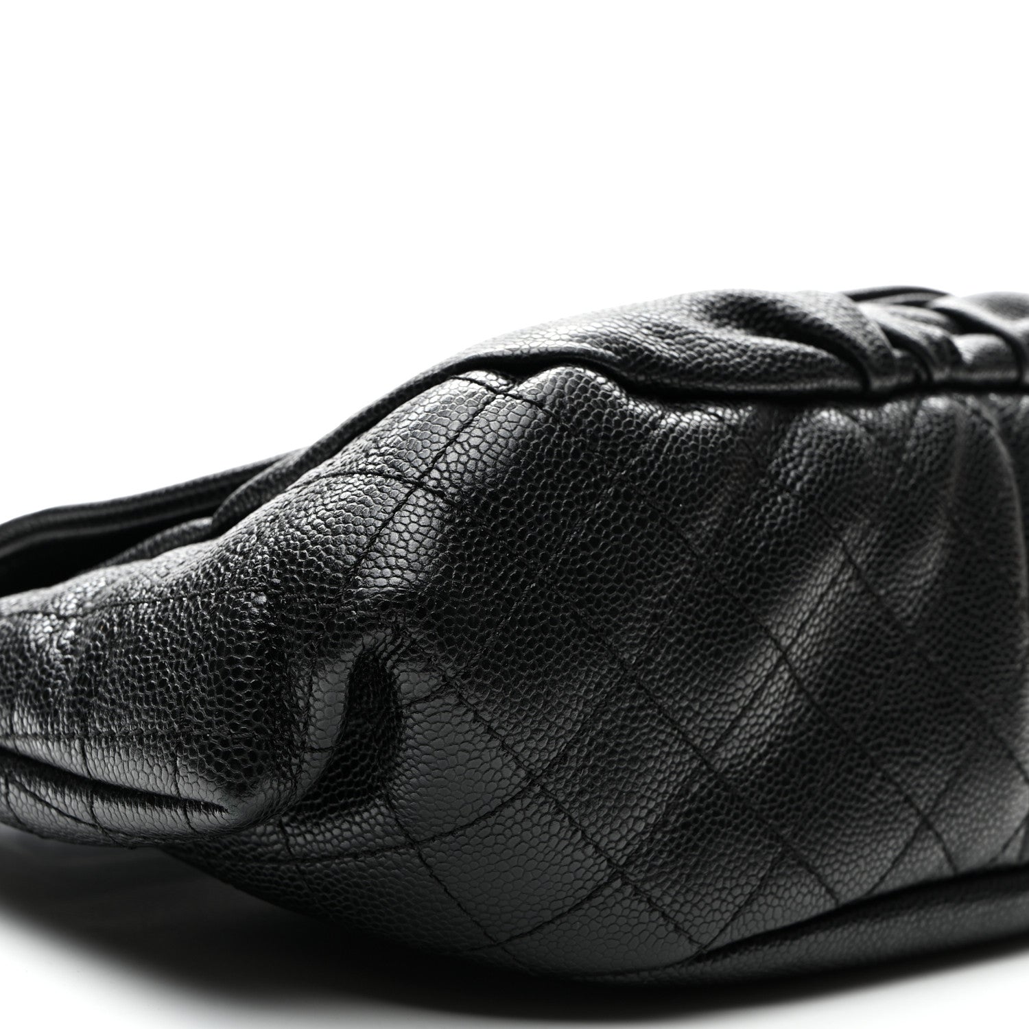 Chanel Caviar Half Moon Large Flap Black 9 of 10