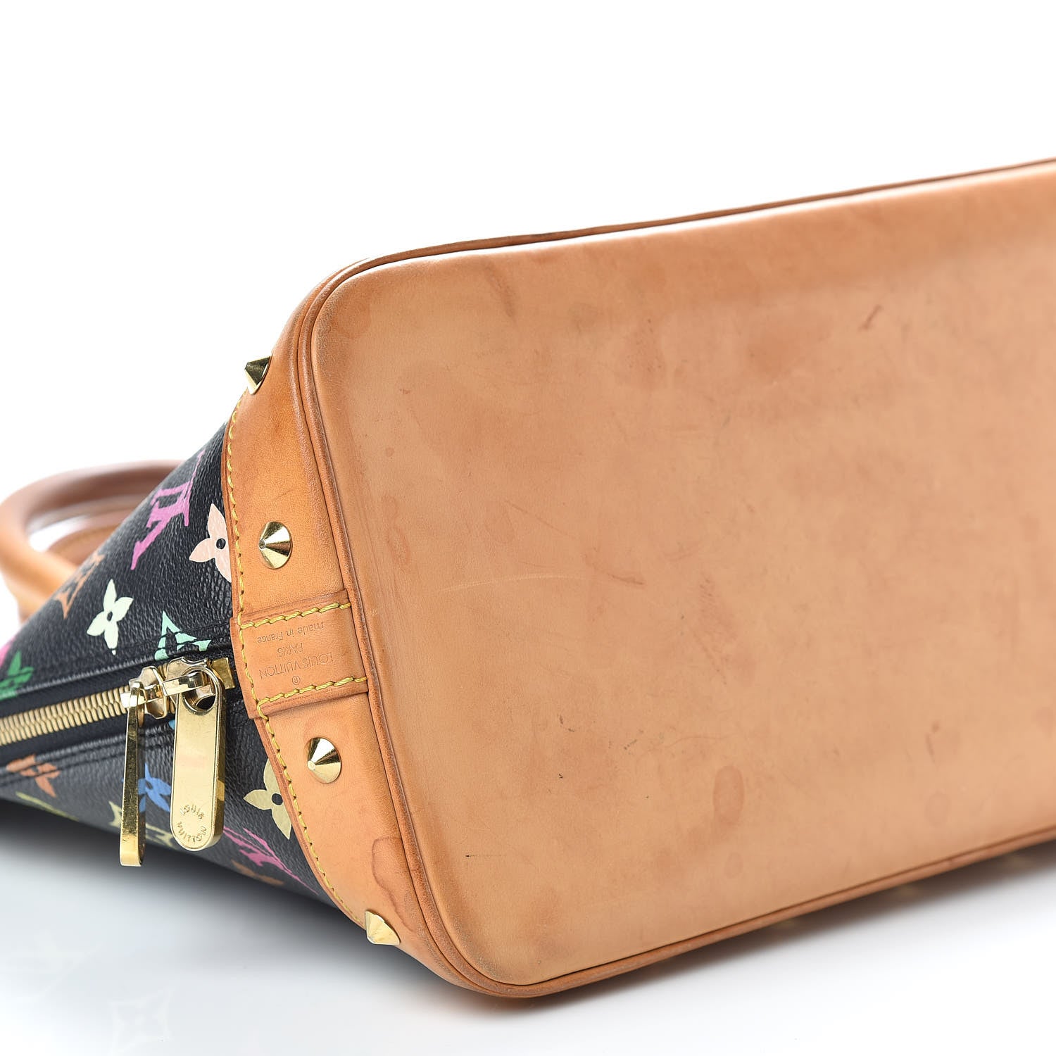 Louis Vuitton Monogram Multicolor Alma Black 6 of 15