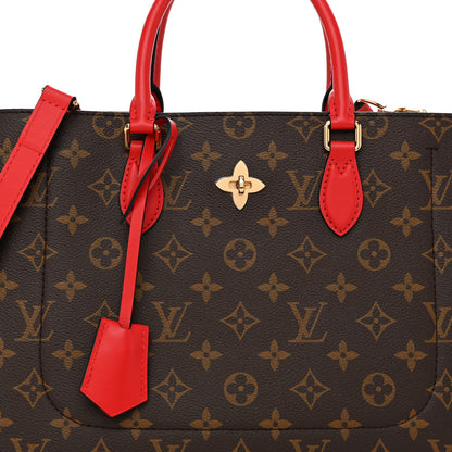 Louis Vuitton Monogram Flower Tote Coquelicot 7 of 9