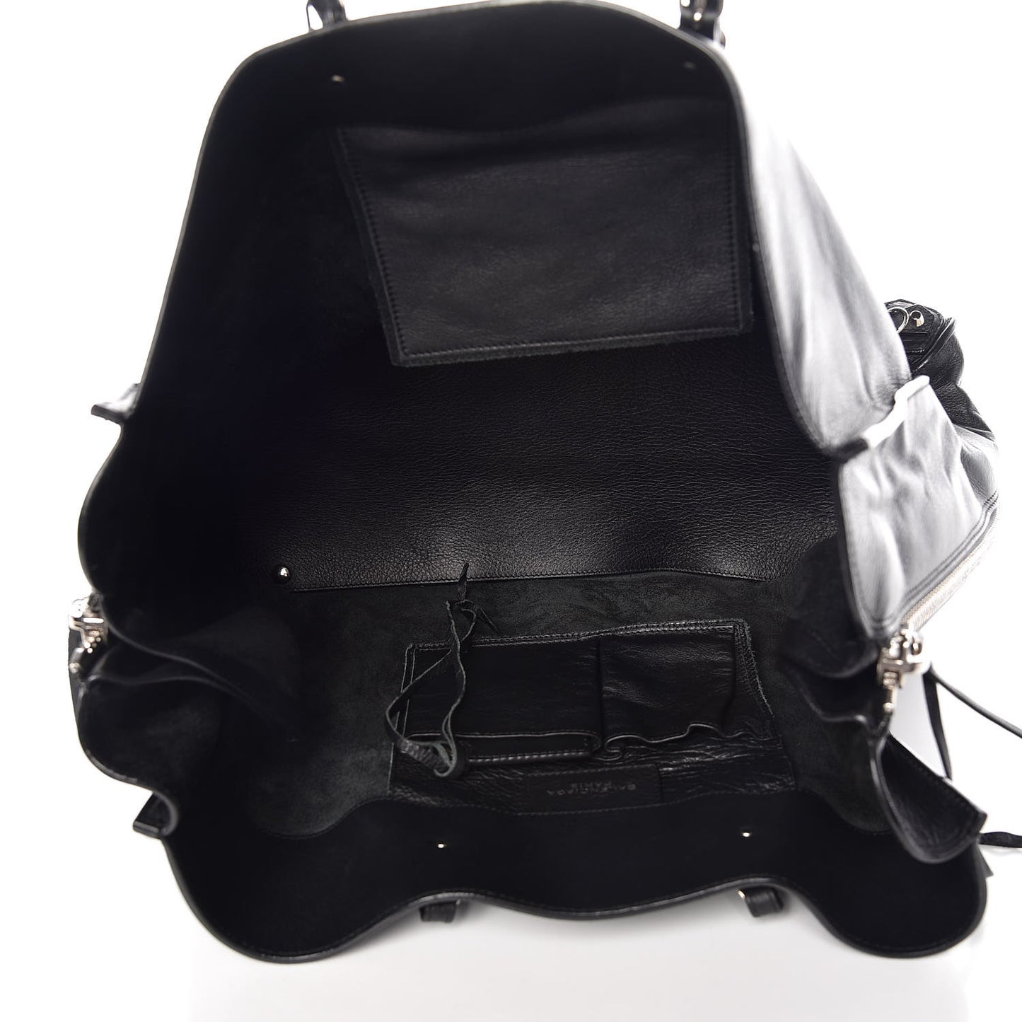 Supple Calfskin Papier A4 Tote Black