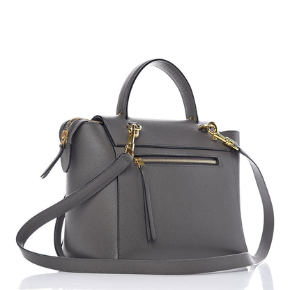 Celine Grained Calfskin Micro Belt Bag Grey 4 of 10
