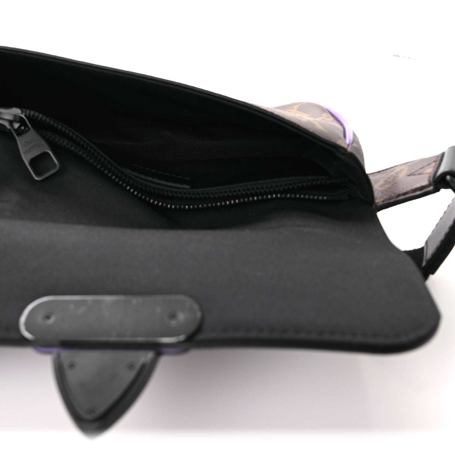 Louis Vuitton Monogram S Lock Sling Bag Purple 5 of 10