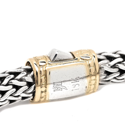 John Hardy Sterling Silver 18K Yellow Gold 5mm Classic Chain Bracelet 4 of 4