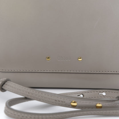 Chloe Shiny Calfskin Mini Annie Shoulder Bag Motty Grey 11 of 13