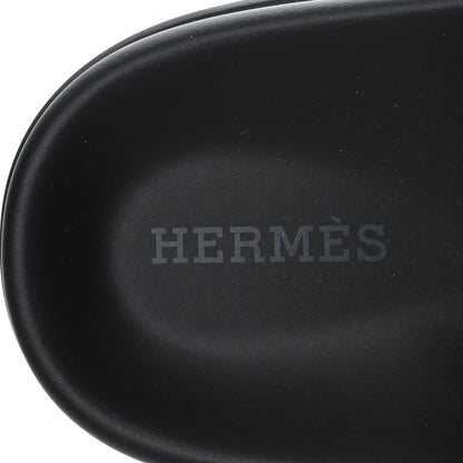 Hermes Suede Goatskin Womens Chypre Sandals 37 Naturel 7 of 9