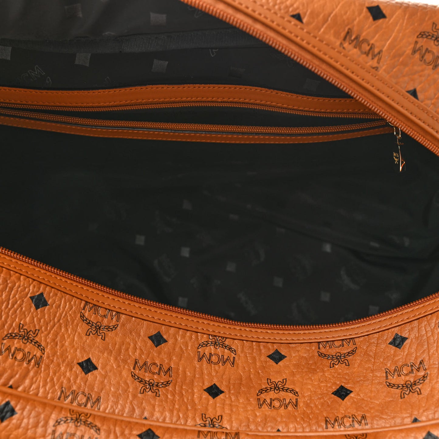 Visetos Large Golf Bag Cognac