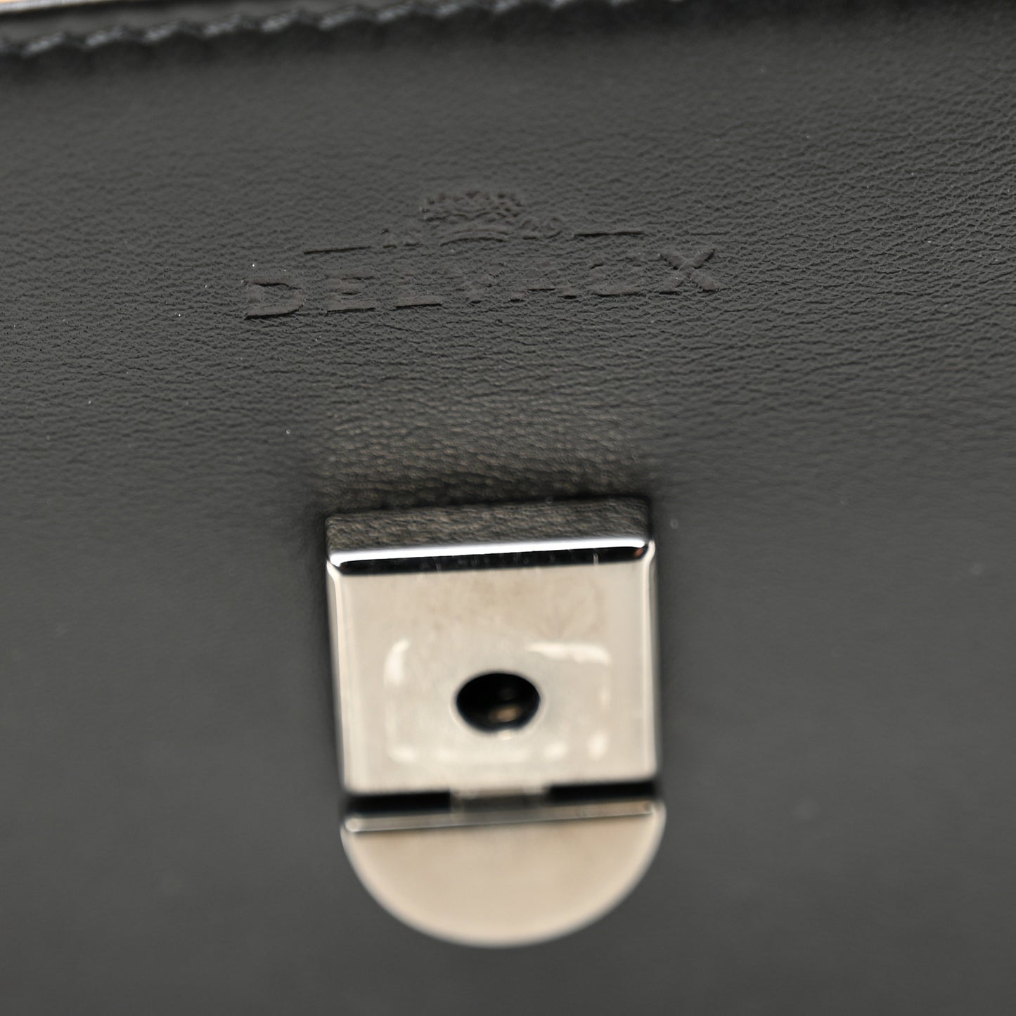 Calfskin MM Tempete Satchel Black