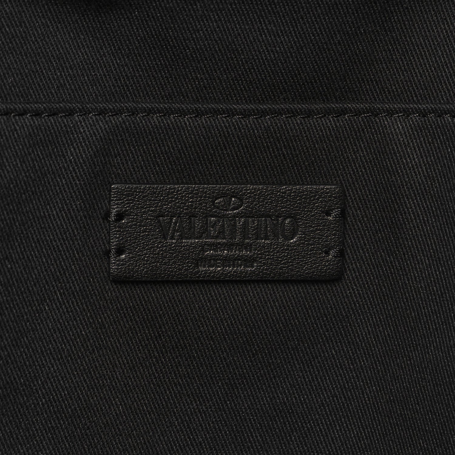 Valentino Garavani Nylon VLNT Backpack Black 6 of 9