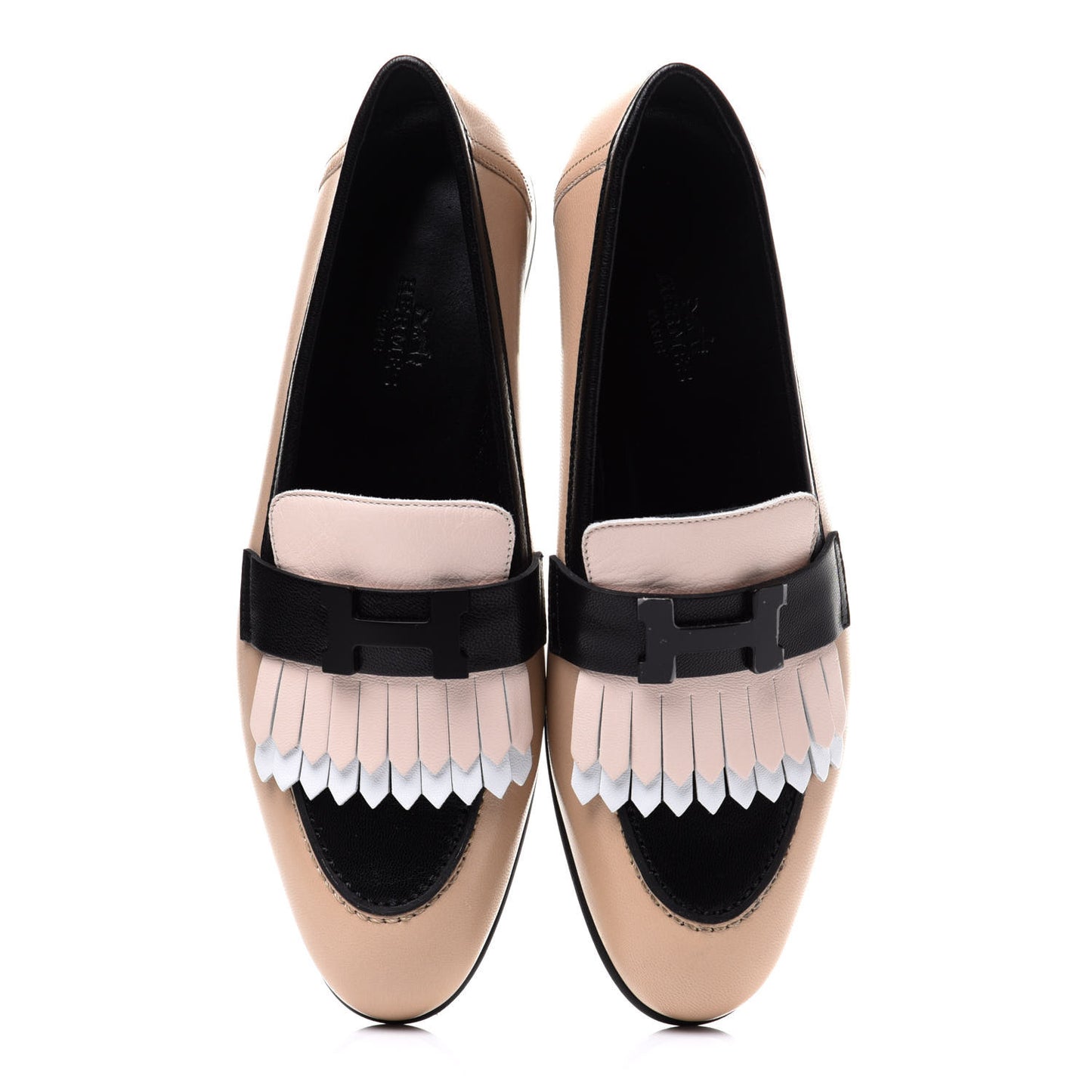 Goatskin Womens Royal Loafers 36.5 Multicolor