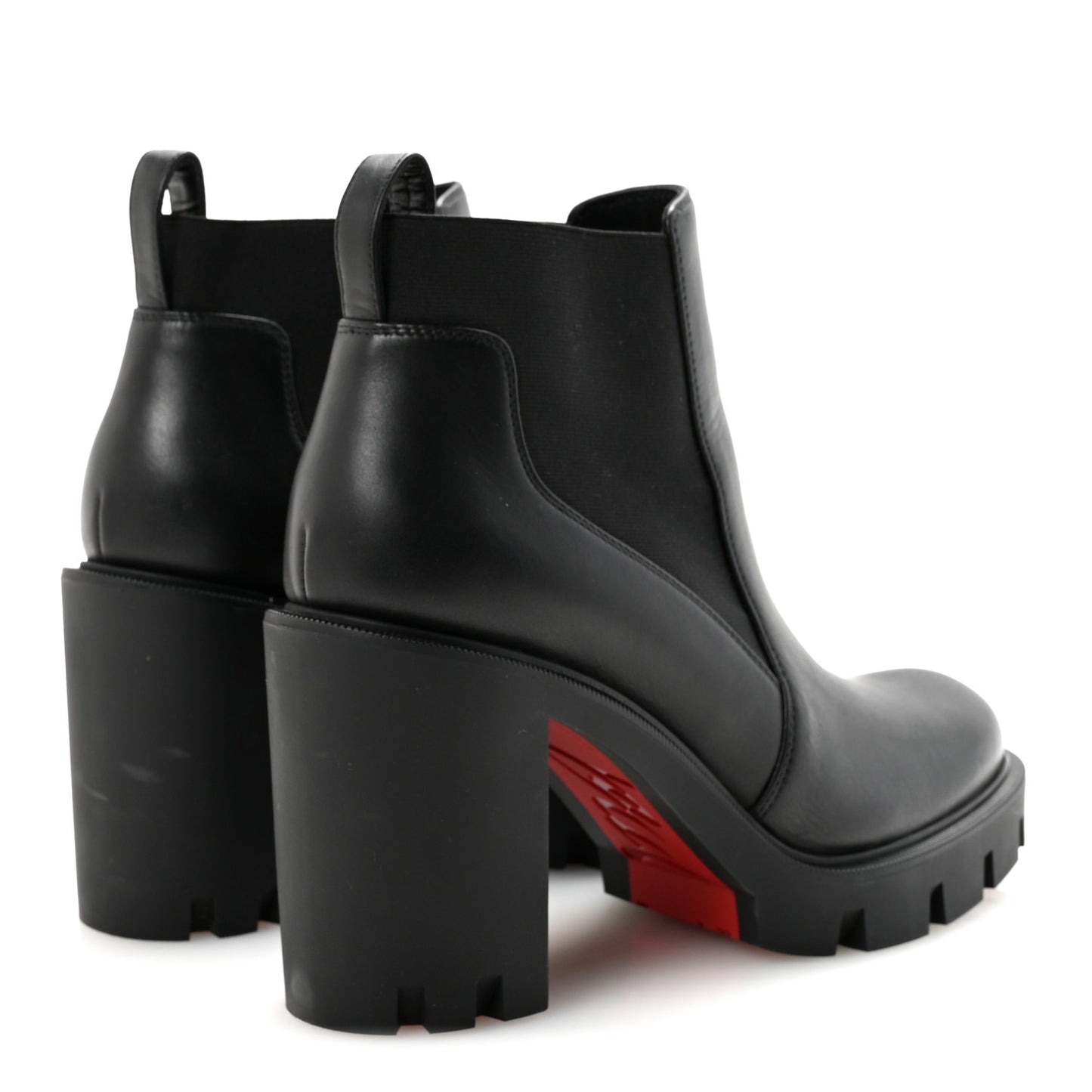 Calfskin Marchacroche 70 Chelsea Boots 38 Black