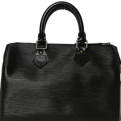 Louis Vuitton Epi Speedy 25 Black 9 of 16