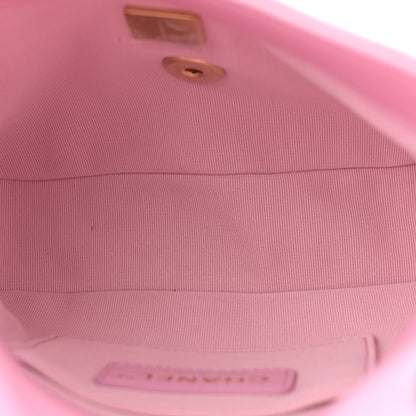 Chanel Lambskin Quilted Mini Lacquered Chain Flap Pink 5 of 10