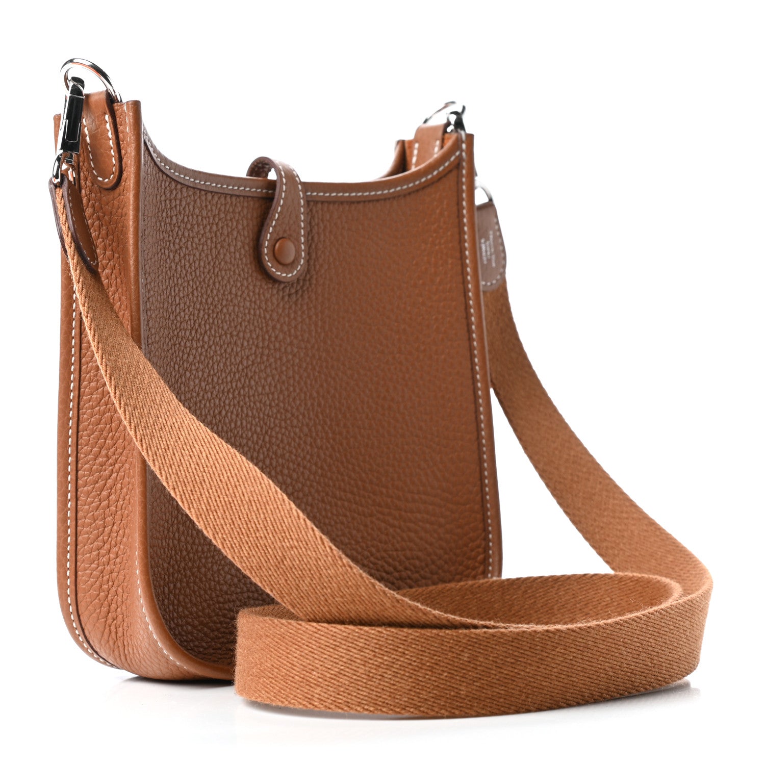 Hermes Taurillon Clemence Evelyne TPM Gold 3 of 11