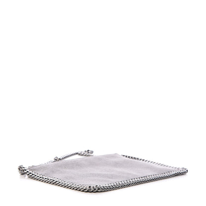 Stella McCartney Shaggy Deer Falabella Clutch Light Grey 4 of 11