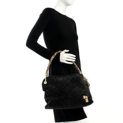 Louis Vuitton Monogram Suede Embossed Wish Kohl 2 of 11