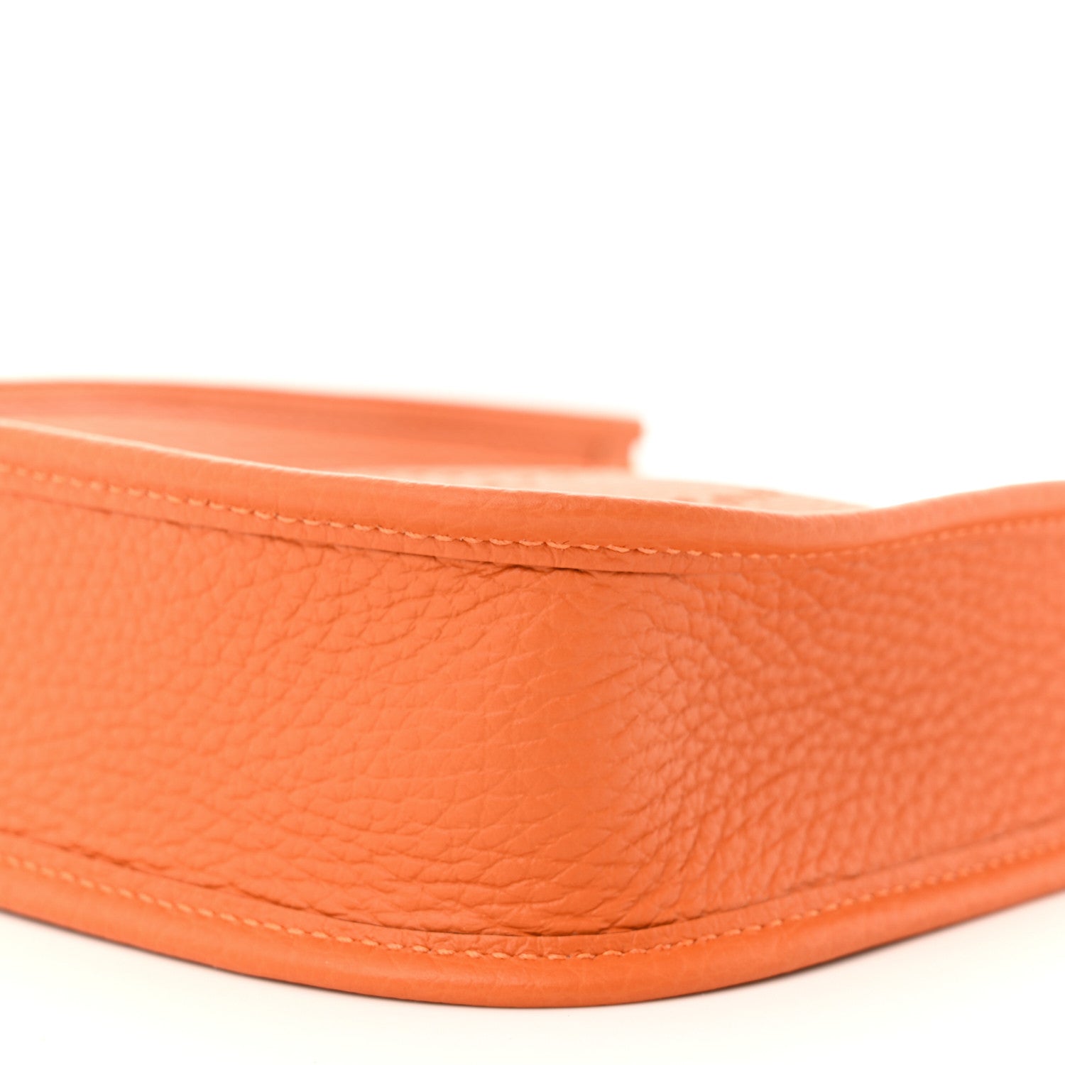 Hermes Taurillon Clemence Evelyne TPM Orange 10 of 11