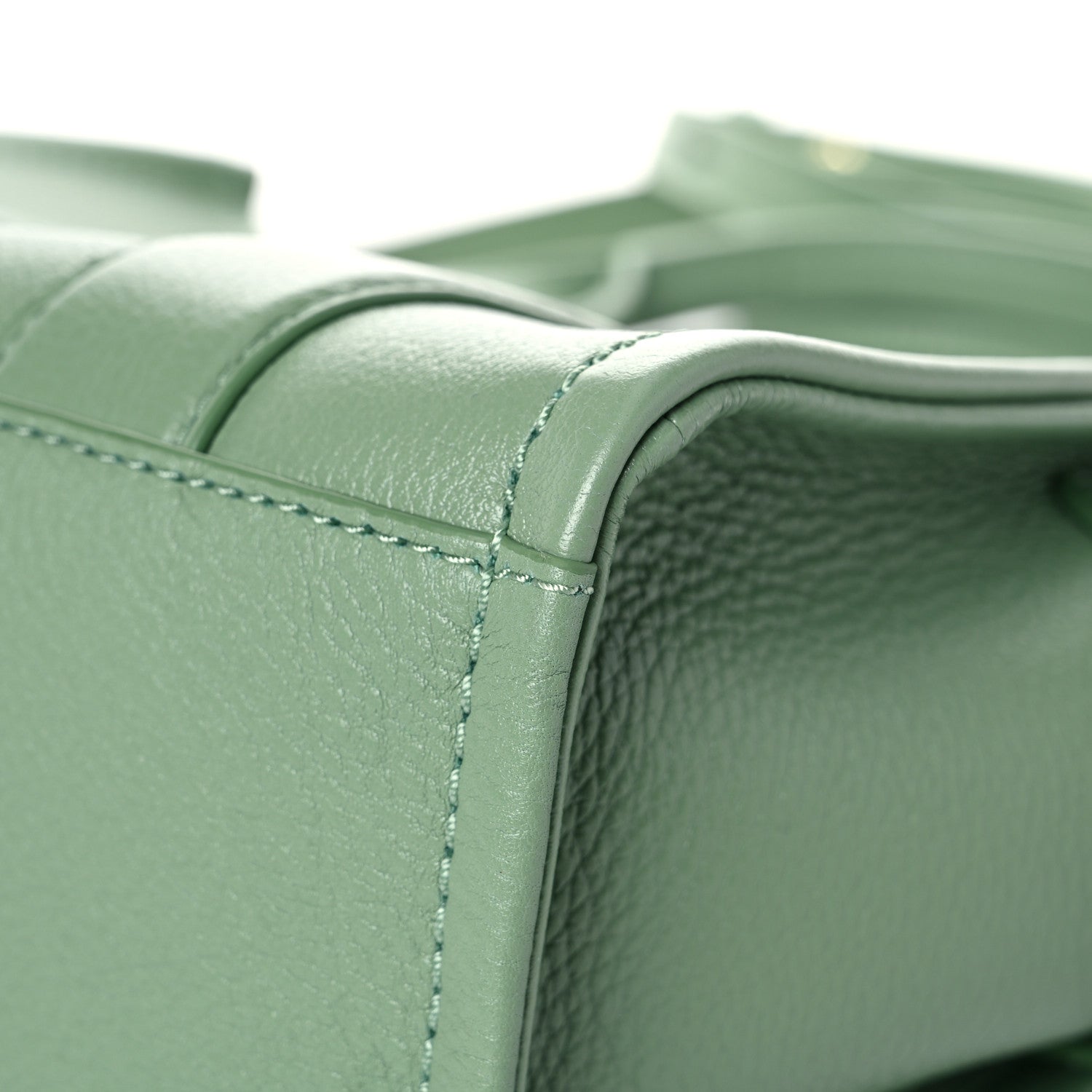 Marc Jacobs Grained Calfskin Small The Tote Bag Aspen Green 9 of 12