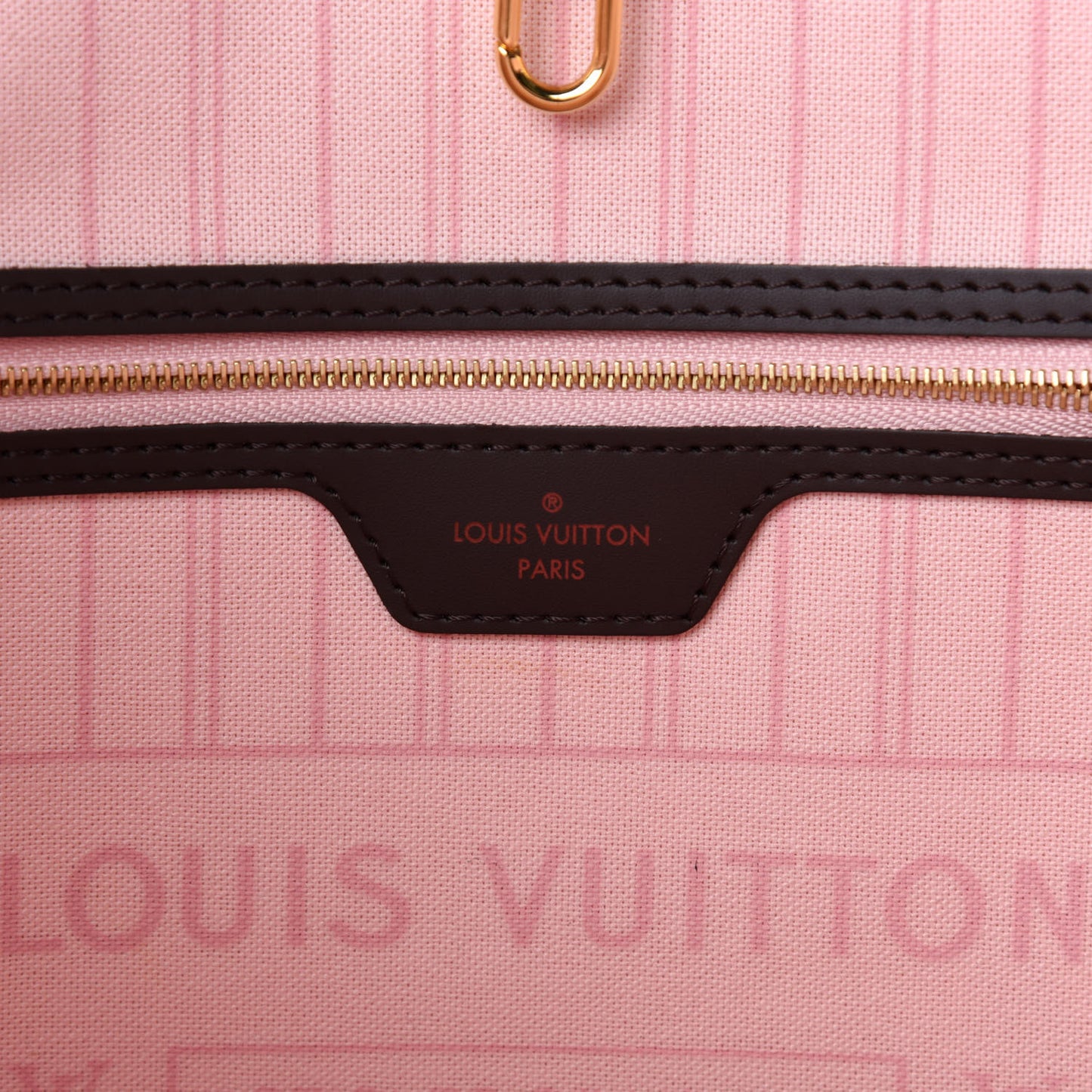 Damier Ebene Neo Neverfull MM Rose Ballerine