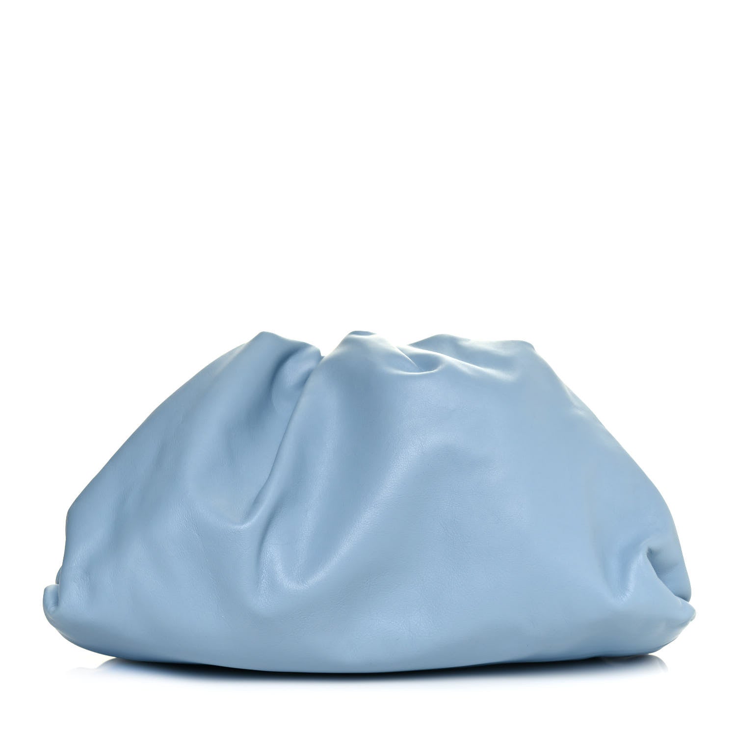 Bottega Veneta Smooth Butter Calf The Pouch Oversized Clutch Ice 1 of 9