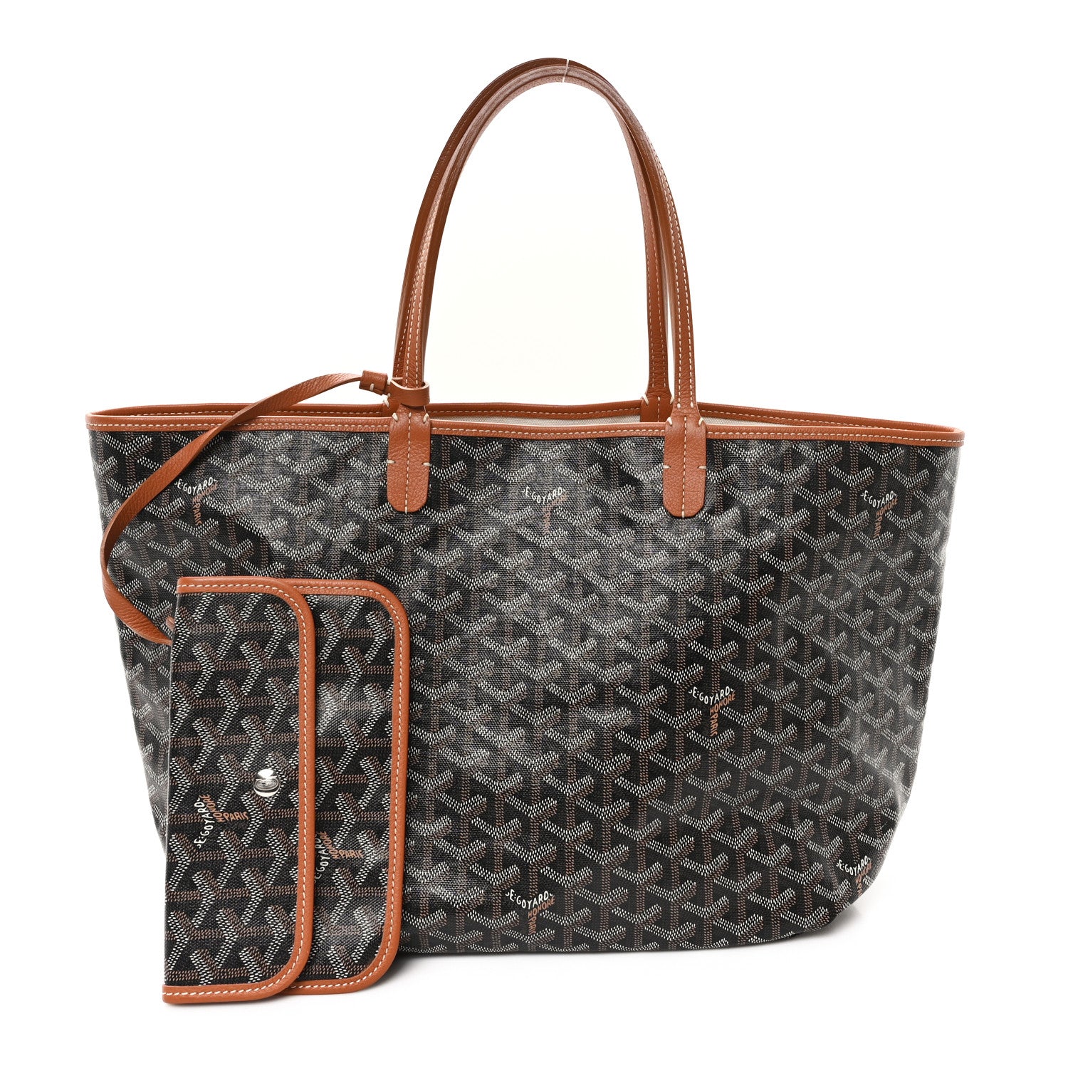 Goyard Goyardine Saint Louis PM Black Gold 3 of 12