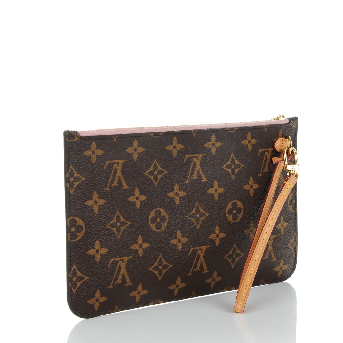 Monogram Neverfull MM GM Pochette Rose Ballerine