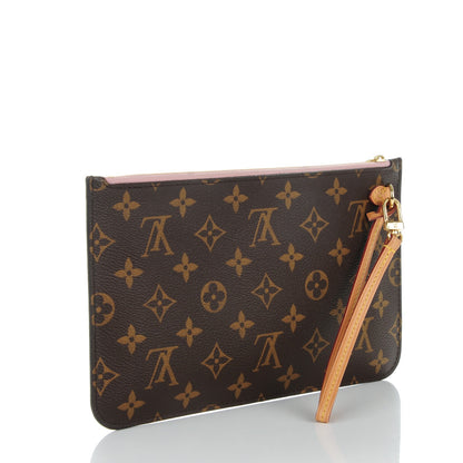 Louis Vuitton Monogram Neverfull MM GM Pochette Rose Ballerine 3 of 7