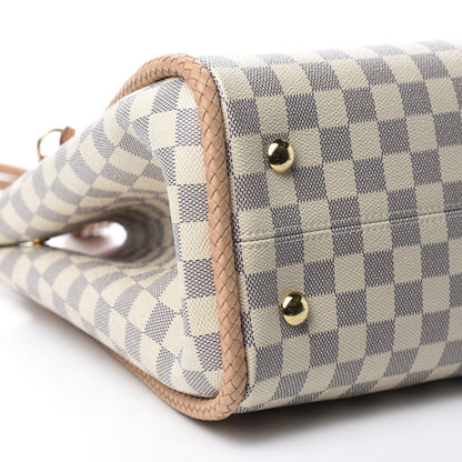 Louis Vuitton Damier Azur Propriano Rose Ballerine 6 of 13