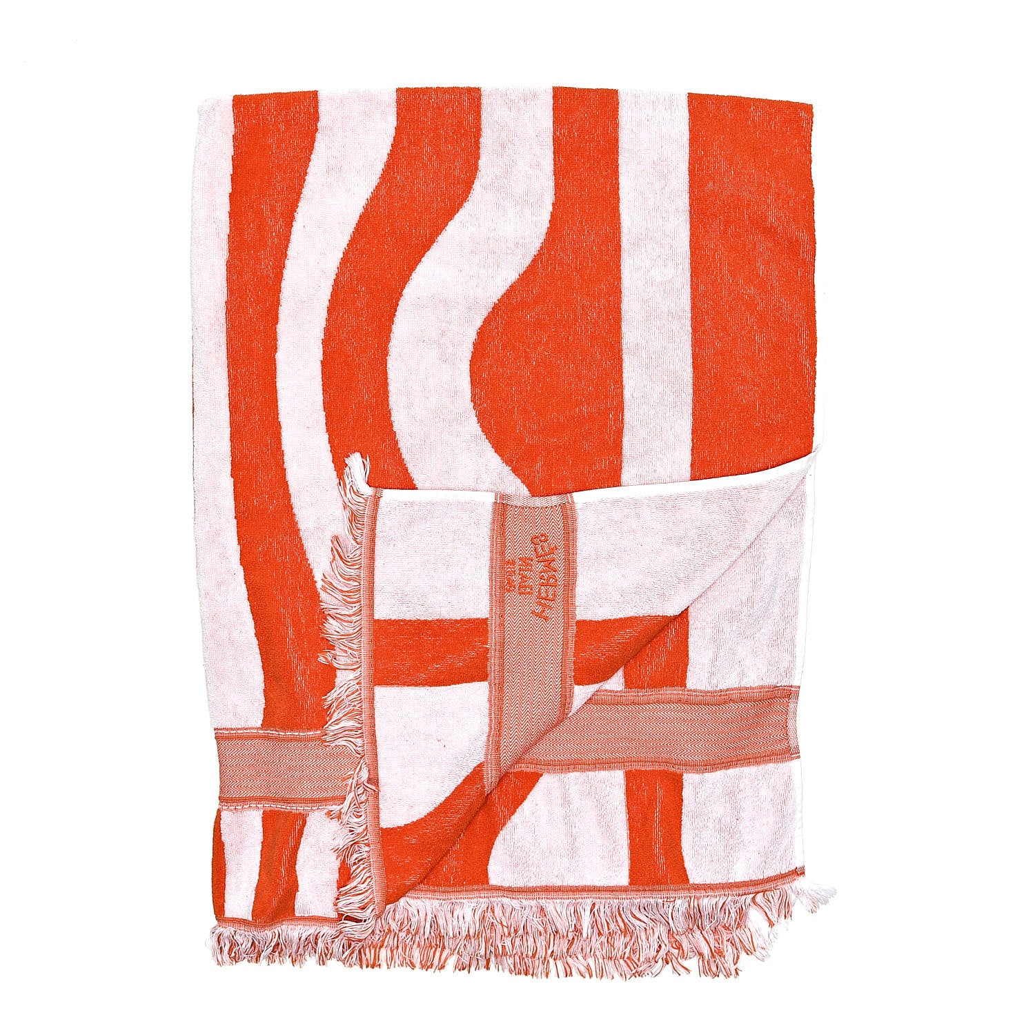 Hermes Cotton Terry Striped Beach Towel 3 of 7