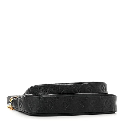 Louis Vuitton Empreinte Monogram Giant Multi Pochette Accessories Black 4 of 11