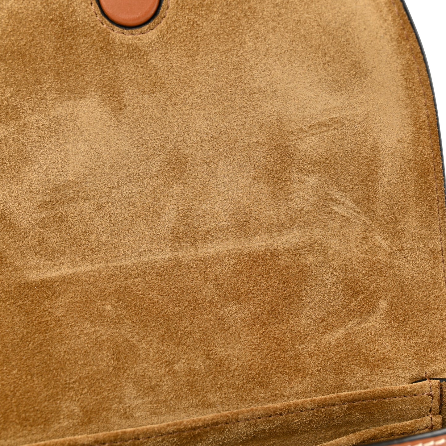Calfskin Mini Gate Belt Bag Tan