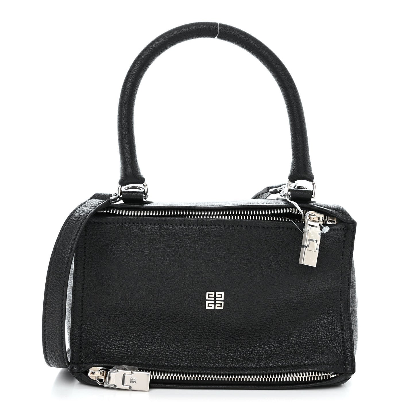 Sugar Goatskin Small Pandora Black
