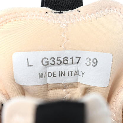 Chanel Velvet Calfskin Mixed Fibers CC Sneakers 39 Beige 9 of 9