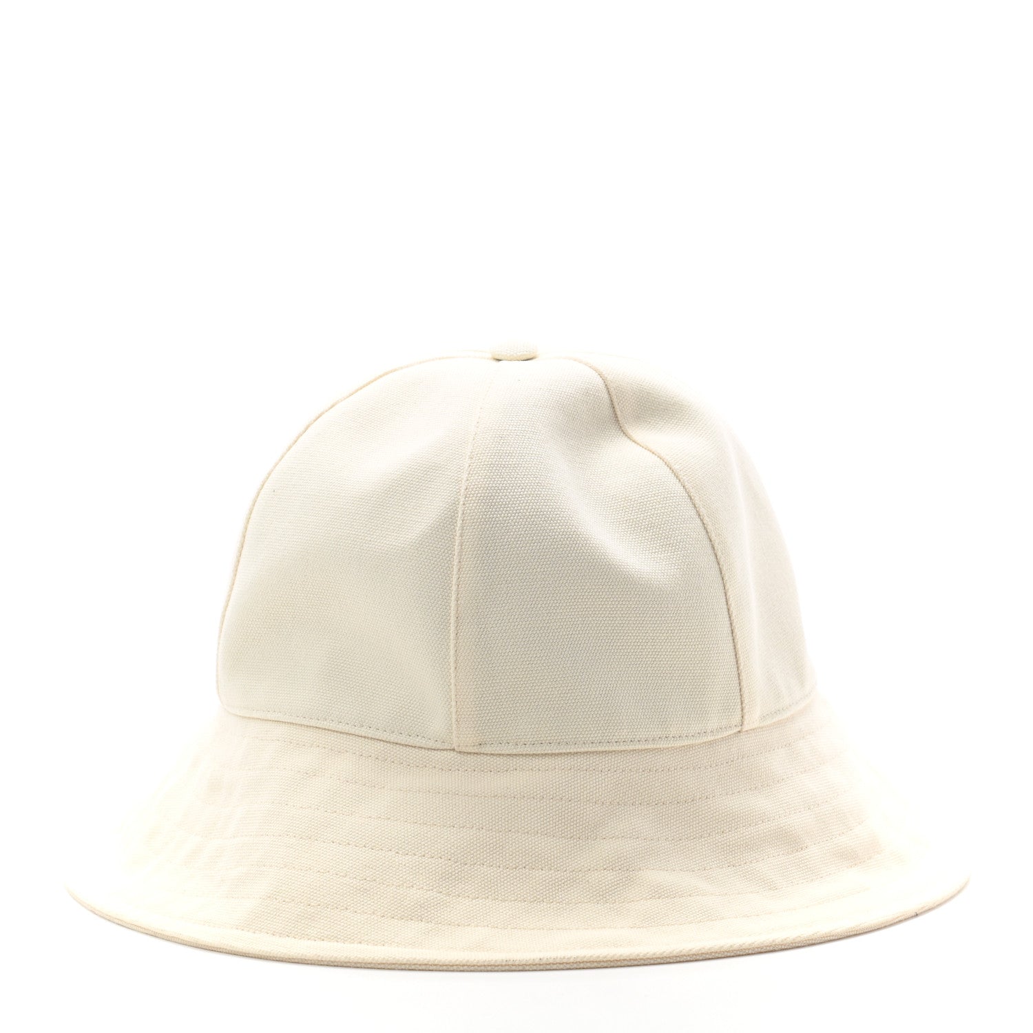 Hermes Cotton Bucket Hat 57 White 4 of 9