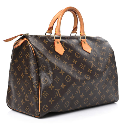 Louis Vuitton Monogram Speedy 35 2 of 13