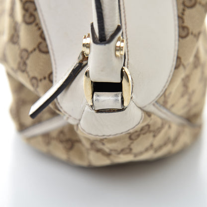 Gucci Monogram Large D Gold Hobo Off White 17 of 20