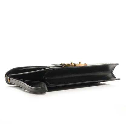 Louis Vuitton Epi Pochette Sellier Dragonne Clutch Black 4 of 7