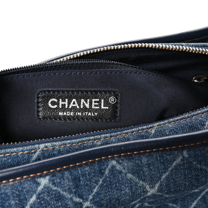 Chanel Denim Calfskin Medium Gabrielle Hobo Blue 6 of 11