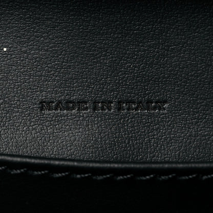 Burberry Derby Calfskin House Check Wallet On Chain Black 6 of 9
